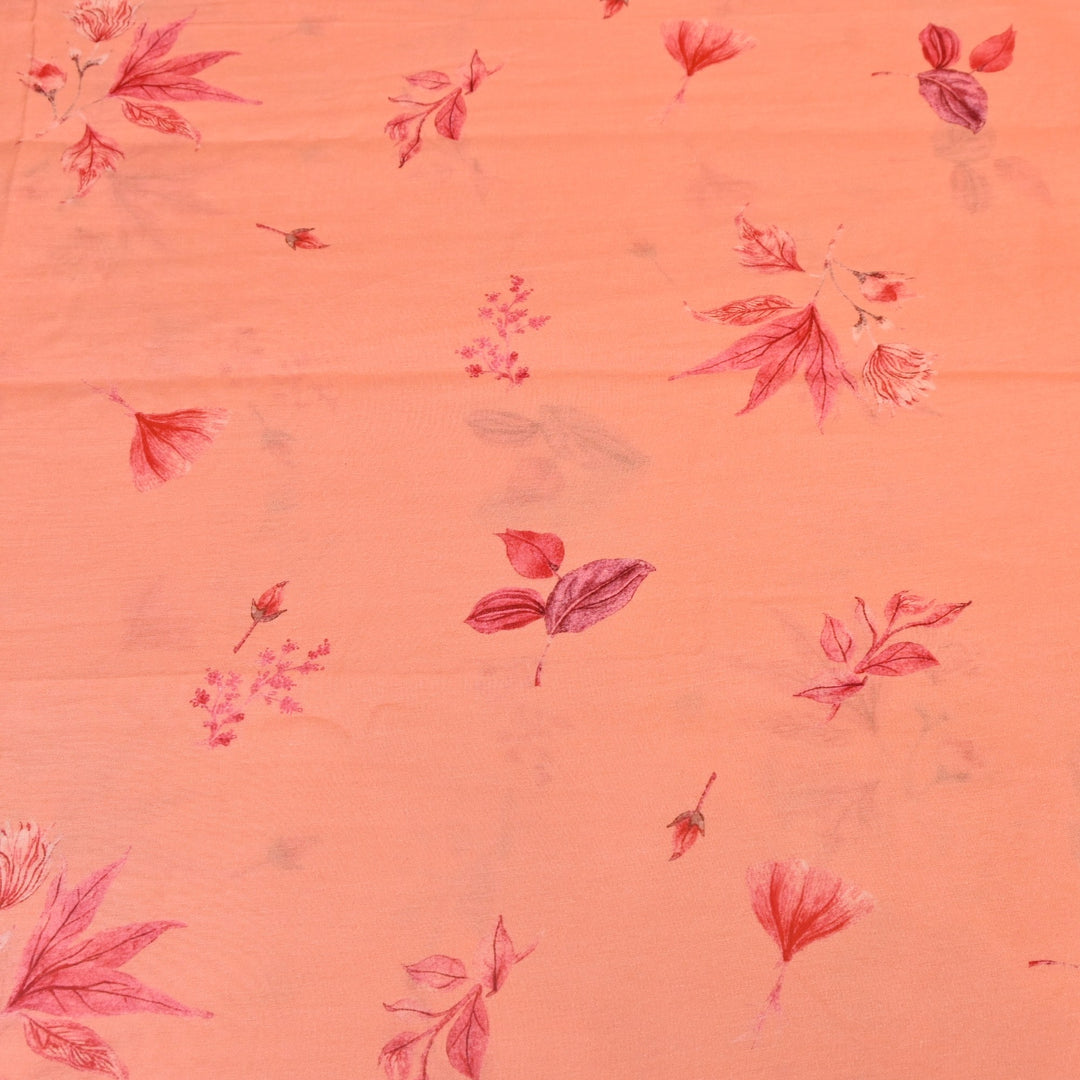 Multi Color Mul Chanderi Digital Print Fabric GT0185-20
