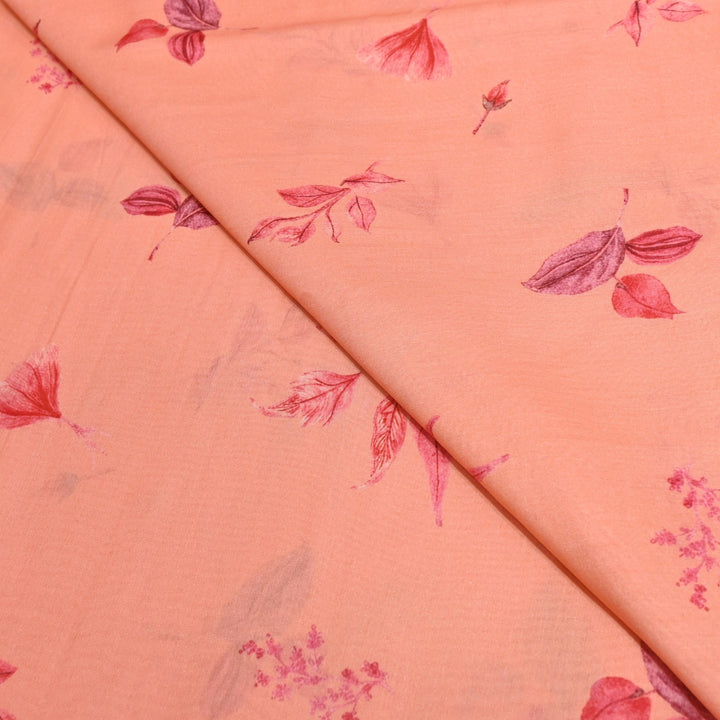 Multi Color Mul Chanderi Digital Print Fabric GT0185-20