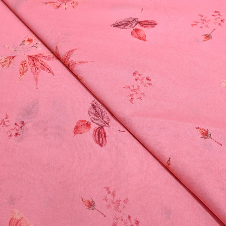 Multi Color Mul Chanderi Digital Print Fabric GT0185-22