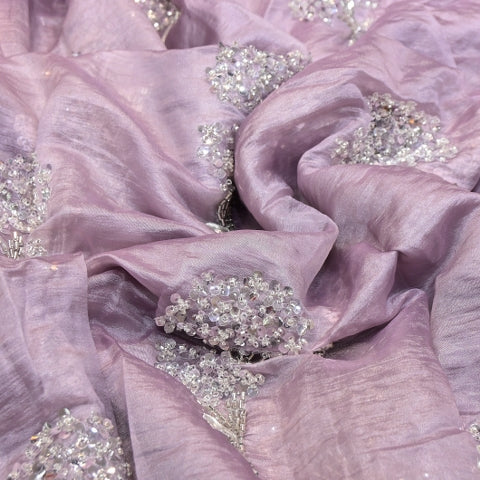 Imported Fendi Embroidery Fabric with Heavy Sequins & Cut Dana Work - CF4854-01
