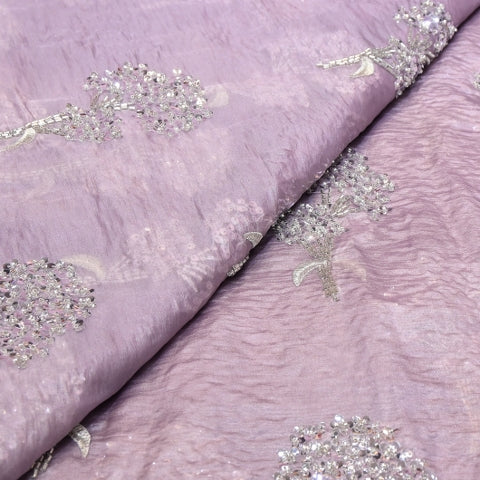 Imported Fendi Embroidery Fabric with Heavy Sequins & Cut Dana Work - CF4854-01