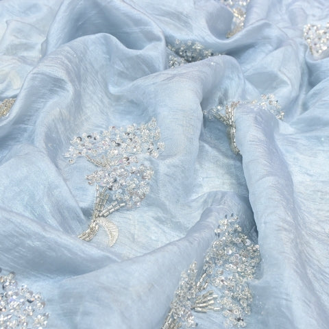 Imported Fendi Embroidery Fabric with Heavy Sequins & Cut Dana Work - CF4854-02