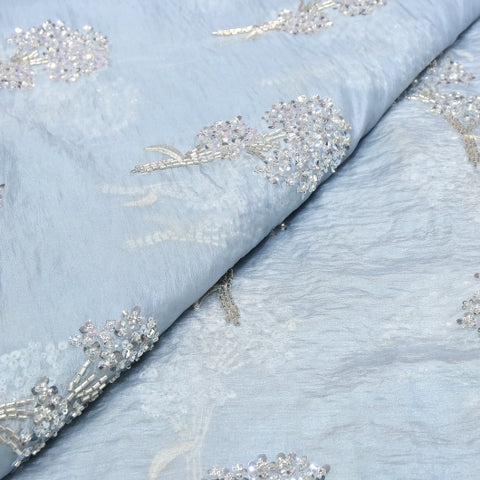 Imported Fendi Embroidery Fabric with Heavy Sequins & Cut Dana Work - CF4854-02