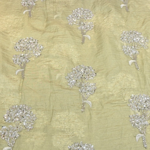Imported Fendi Embroidery Fabric with Heavy Sequins & Cut Dana Work - CF4854-03