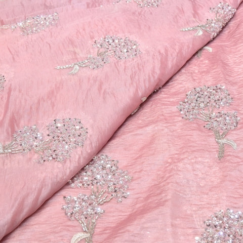 Imported Fendi Embroidery Fabric with Heavy Sequins & Cut Dana Work - CF4854-04