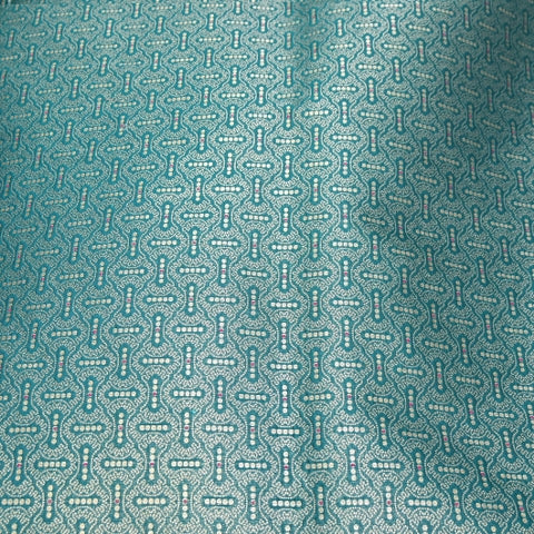 Katan Silk Meena Embossed Brocade Fabric – Premium Designer Zari Fabric - AMB425-1