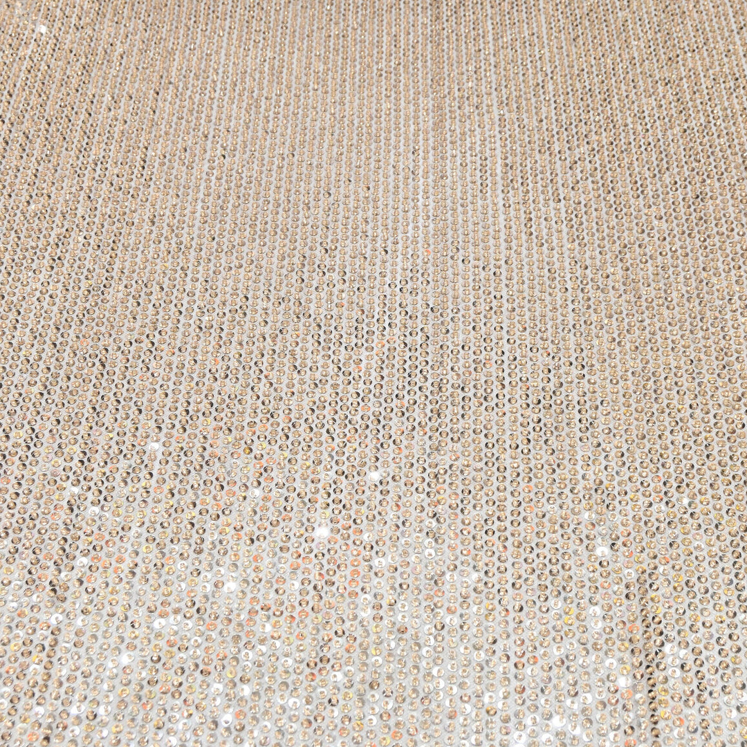 Luxury Imported Heavy Sequins Embroidered Net Fabric - MBL923-02