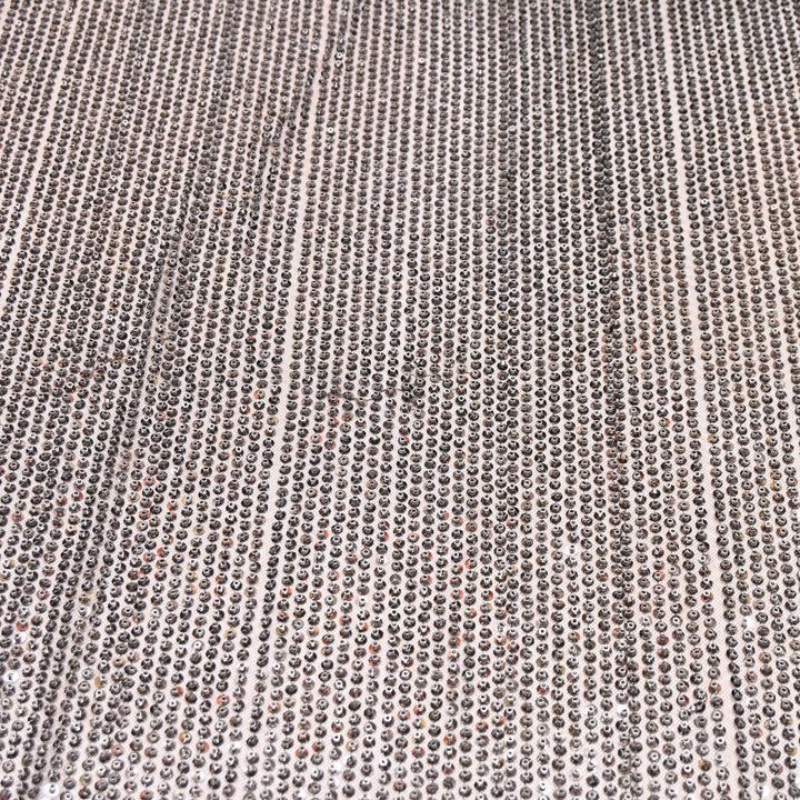 Luxury Imported Heavy Sequins Embroidered Net Fabric - MBL923-03