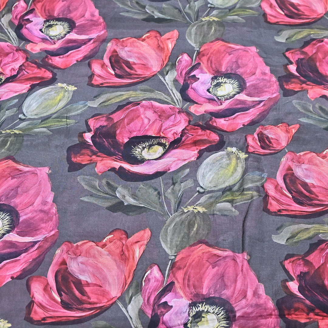 Premium Multicolor Muslin Digital Print Fabric - SNT0011-2