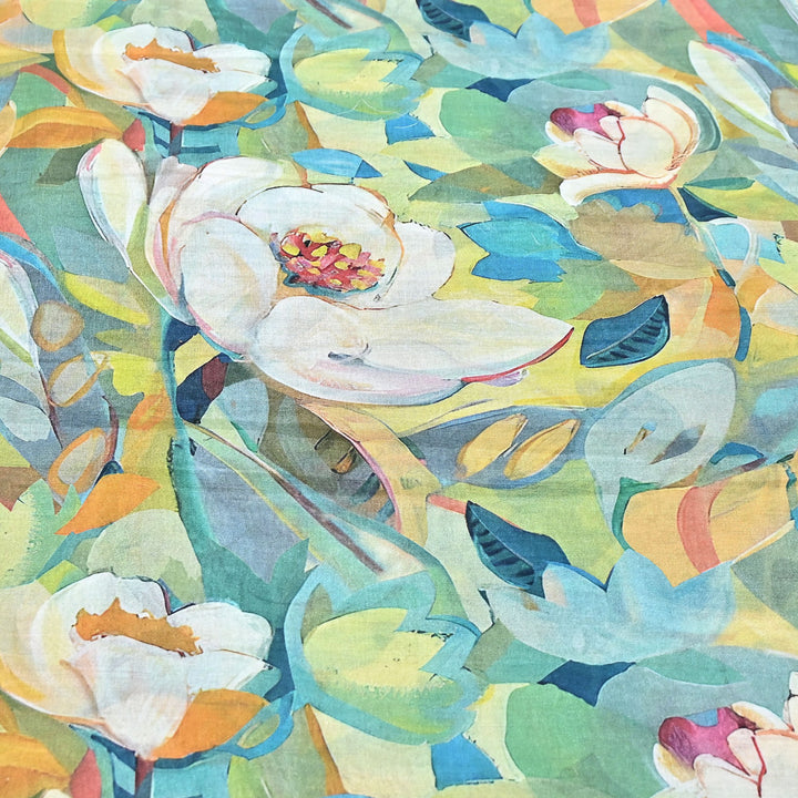 Premium Multicolor Muslin Digital Print Fabric - SNT0011-4