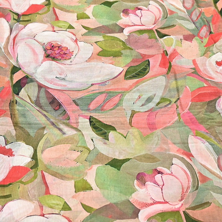 Premium Multicolor Muslin Digital Print Fabric - SNT0011-8