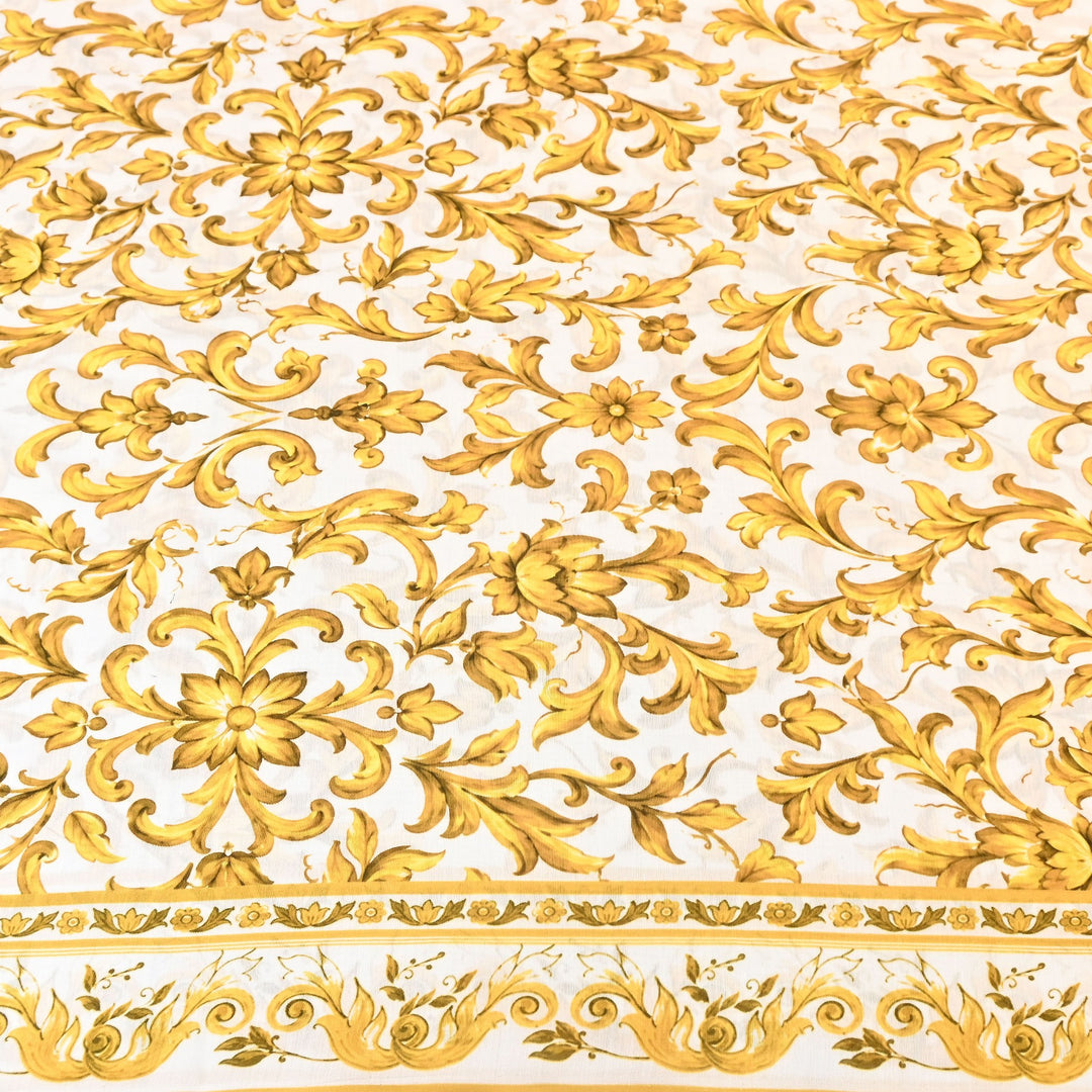 Premium Multicolor Muslin Digital Print Fabric - 000844-2