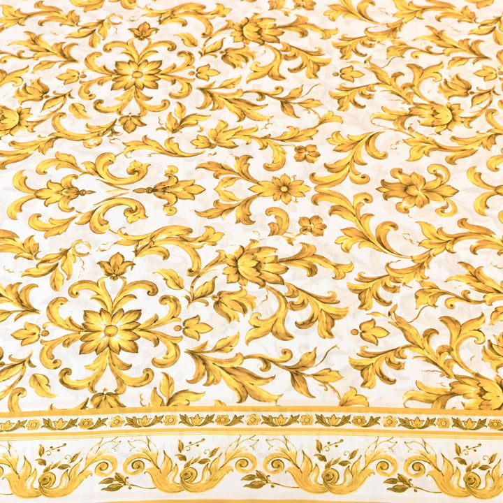 Premium Multicolor Muslin Digital Print Fabric - 000844-2