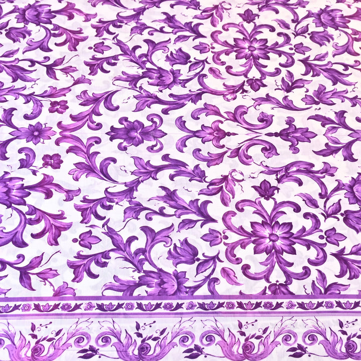 Premium Multicolor Muslin Digital Print Fabric - 000844-3