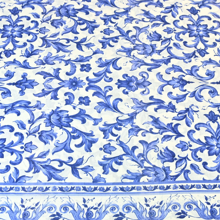 Premium Multicolor Muslin Digital Print Fabric - 000844-5