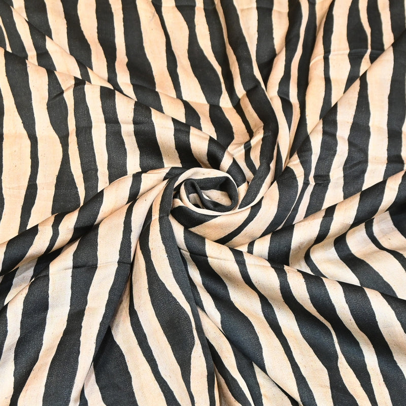 Elegant Modal Satin Digital Print Fabric 5 – Soft Luxury Designer Fabric - 001416-F2