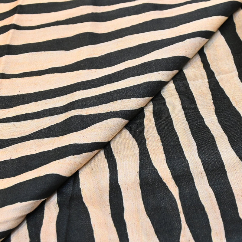 Elegant Modal Satin Digital Print Fabric 5 – Soft Luxury Designer Fabric - 001416-F2