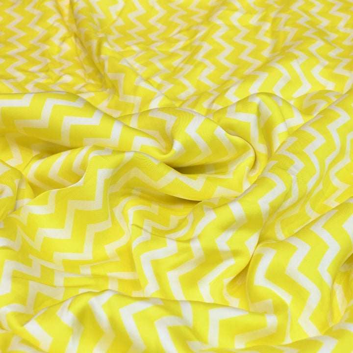 Elegant Modal Satin Digital Print Fabric 5 – Soft Luxury Designer Fabric - 001416-F7