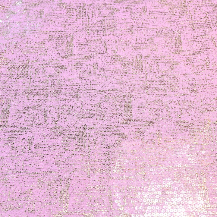 Lycra Net Zari Sequins Embroidery Fabric – Premium Designer Net Fabric - AT11826A-C