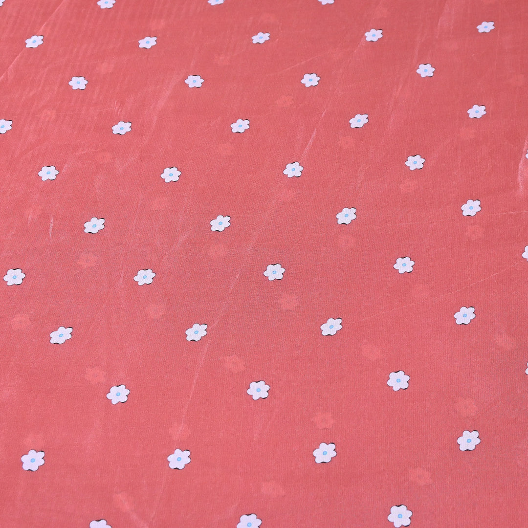 Premium Bemberg Crepe Digital Print Fabric | Soft Flowing Designer Printed Fabric | BAM275-6