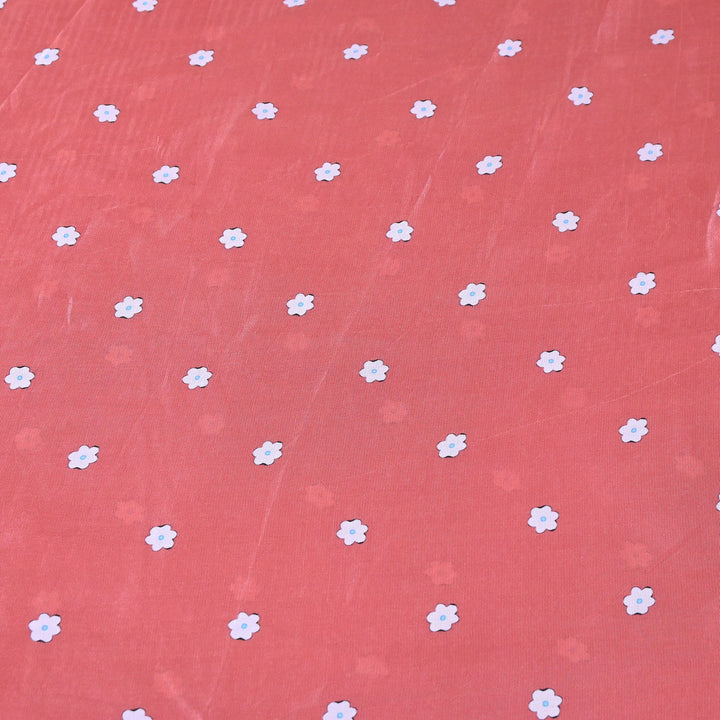 Premium Bemberg Crepe Digital Print Fabric | Soft Flowing Designer Printed Fabric | BAM275-6