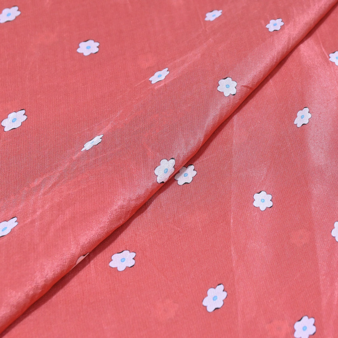 Premium Bemberg Crepe Digital Print Fabric | Soft Flowing Designer Printed Fabric | BAM275-6