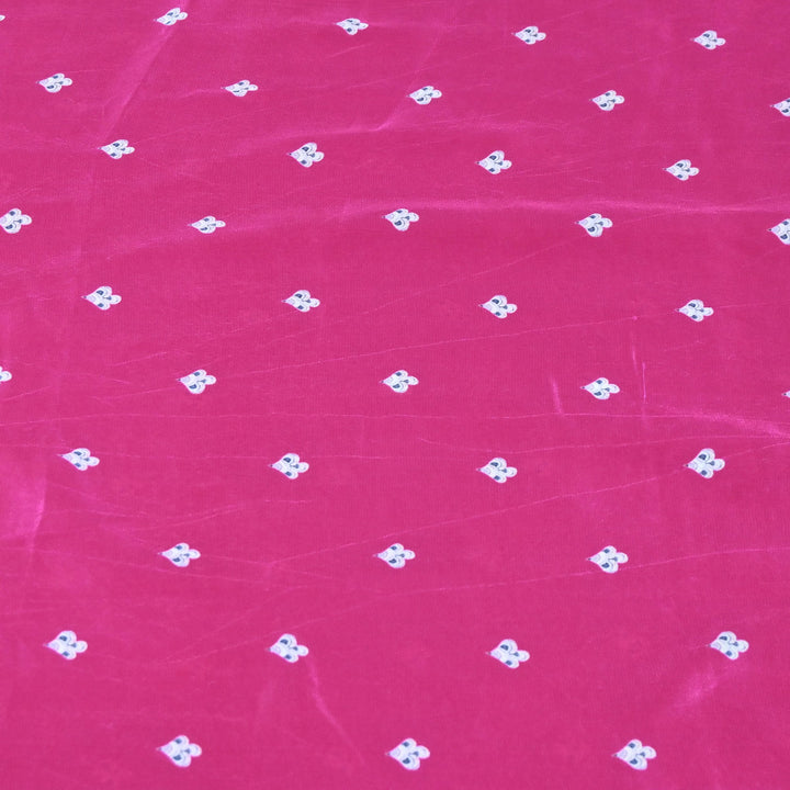 Premium Bemberg Crepe Digital Print Fabric | Soft Flowing Designer Printed Fabric | BAM275-8