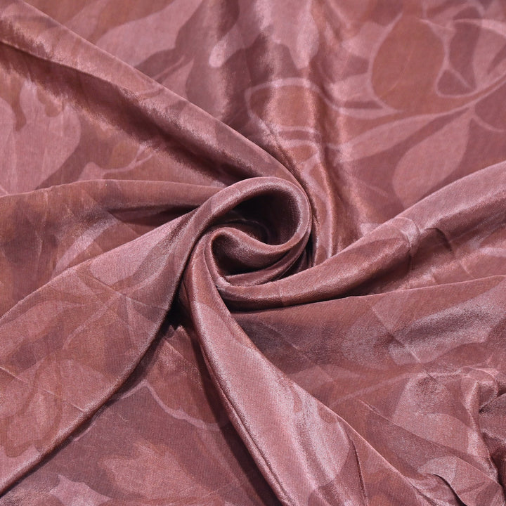 Premium Bemberg Crepe Digital Print Fabric | Soft Flowing Designer Printed Fabric | BAM275-16