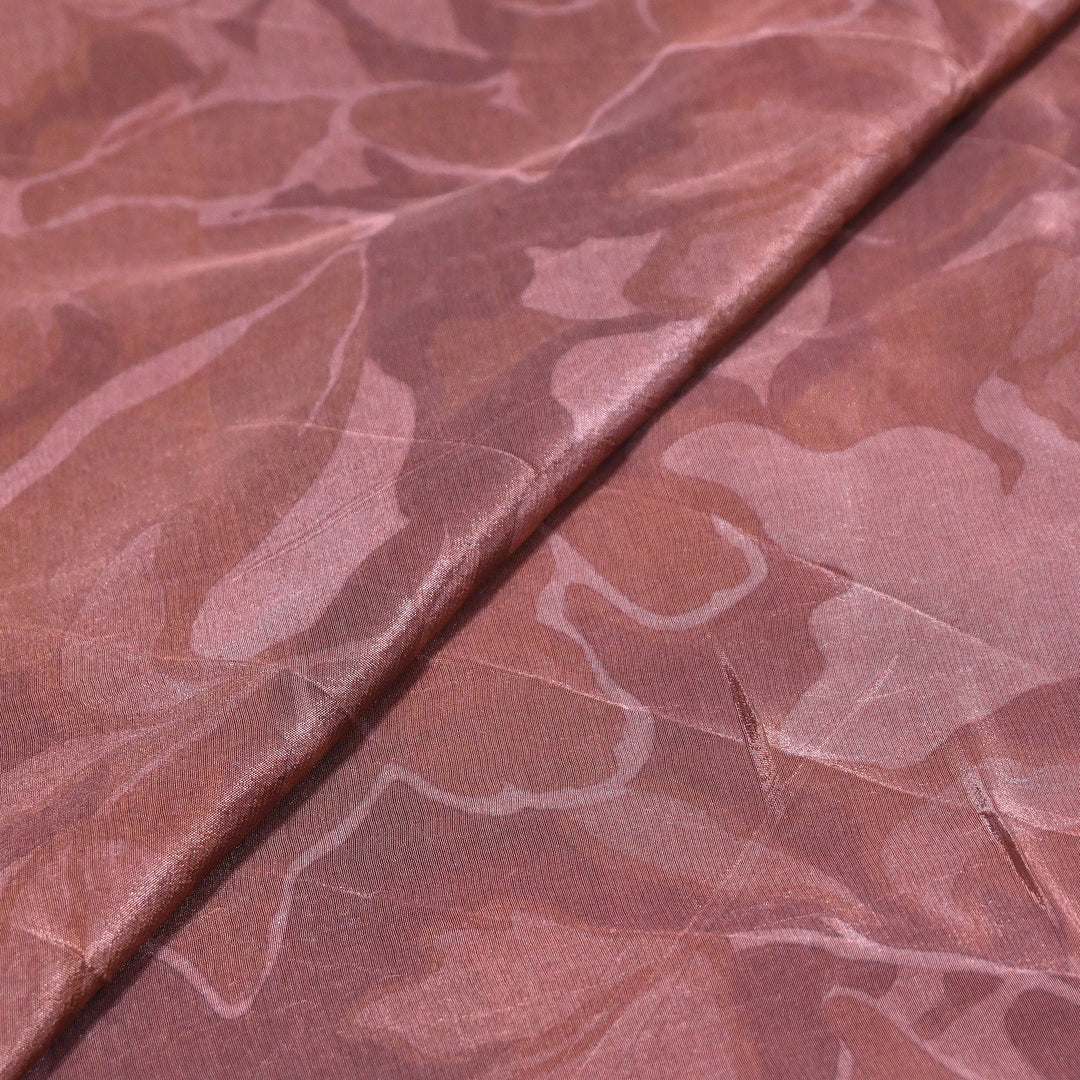 Premium Bemberg Crepe Digital Print Fabric | Soft Flowing Designer Printed Fabric | BAM275-16