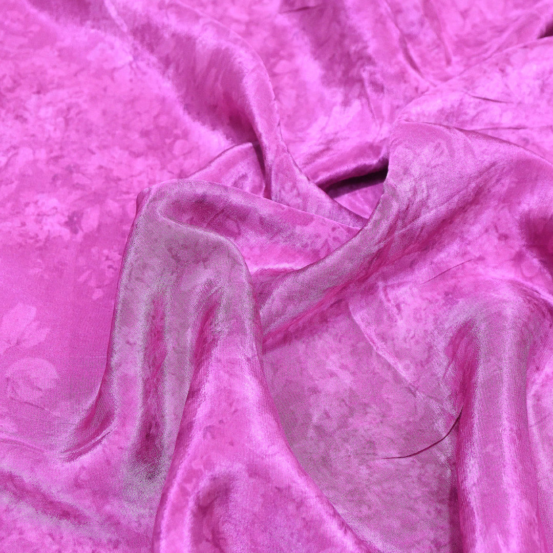 Premium Bemberg Crepe Digital Print Fabric | Soft Flowing Designer Printed Fabric | BAM275-18