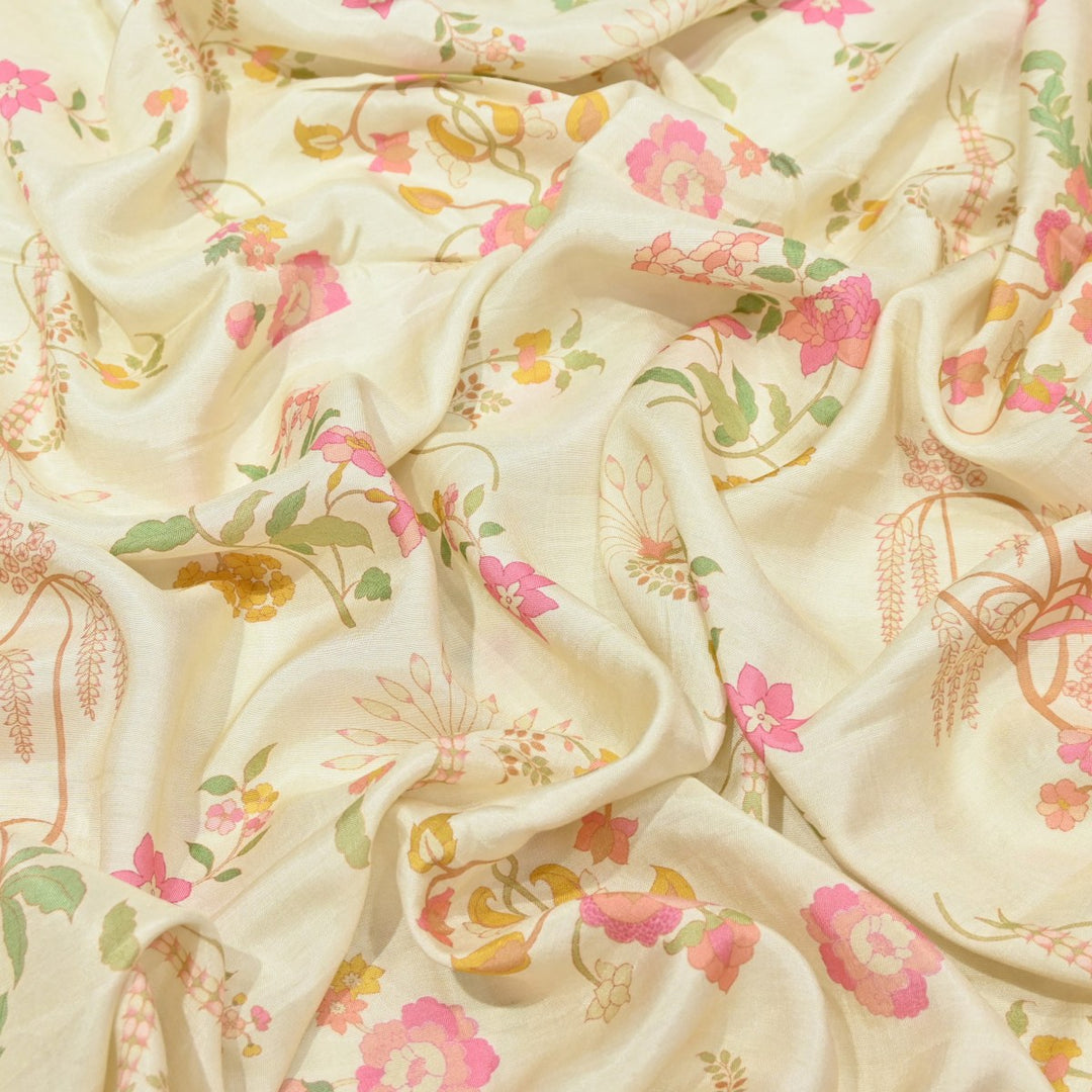Multicolor Muslin Digital Print Fabric-000844-6