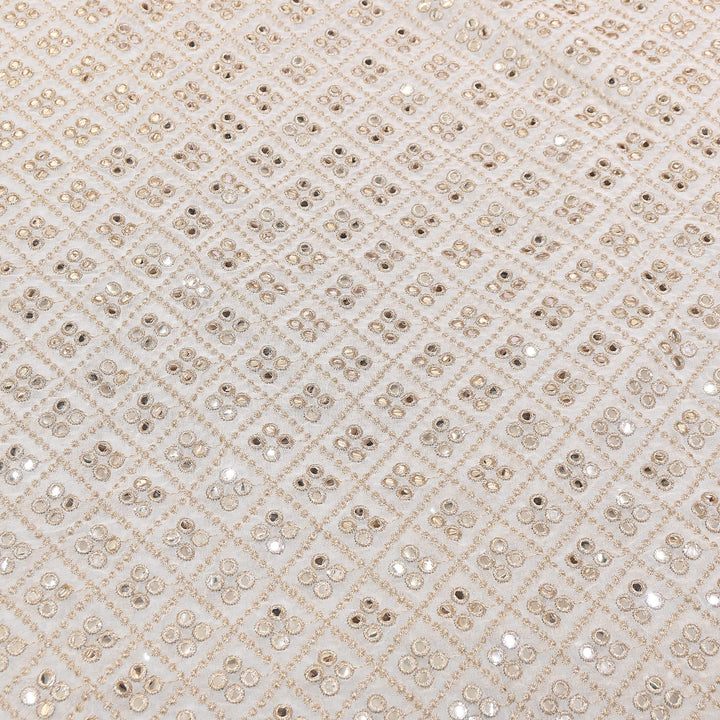 Premium Viscose Georgette Embroidery Fabric | 002722
