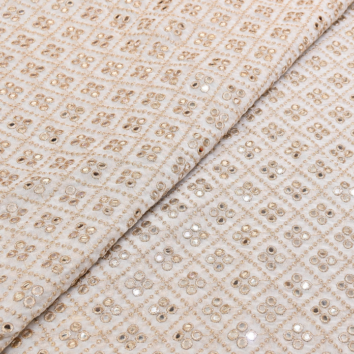 Premium Viscose Georgette Embroidery Fabric | 002722