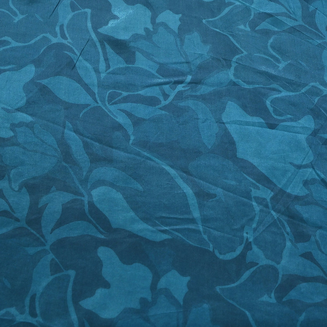 Premium Bemberg Crepe Digital Print Fabric | Soft Flowing Designer Printed Fabric | BAM275-22