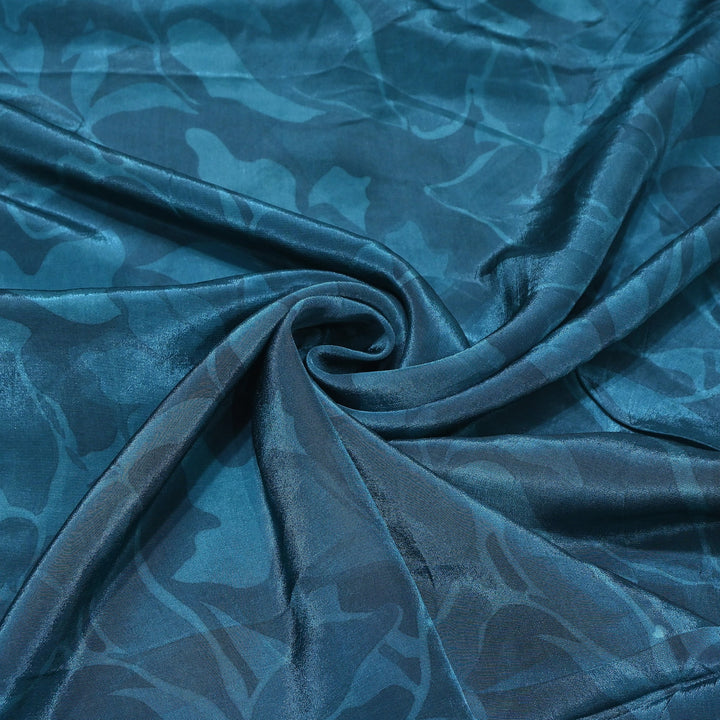Premium Bemberg Crepe Digital Print Fabric | Soft Flowing Designer Printed Fabric | BAM275-22
