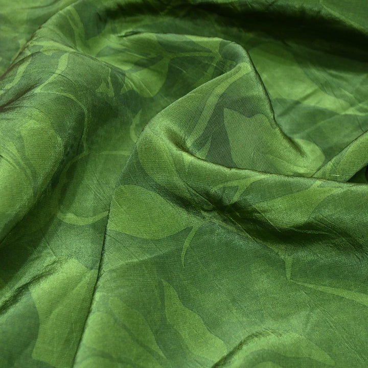 Premium Bemberg Crepe Digital Print Fabric | Soft Flowing Designer Printed Fabric | BAM275-20