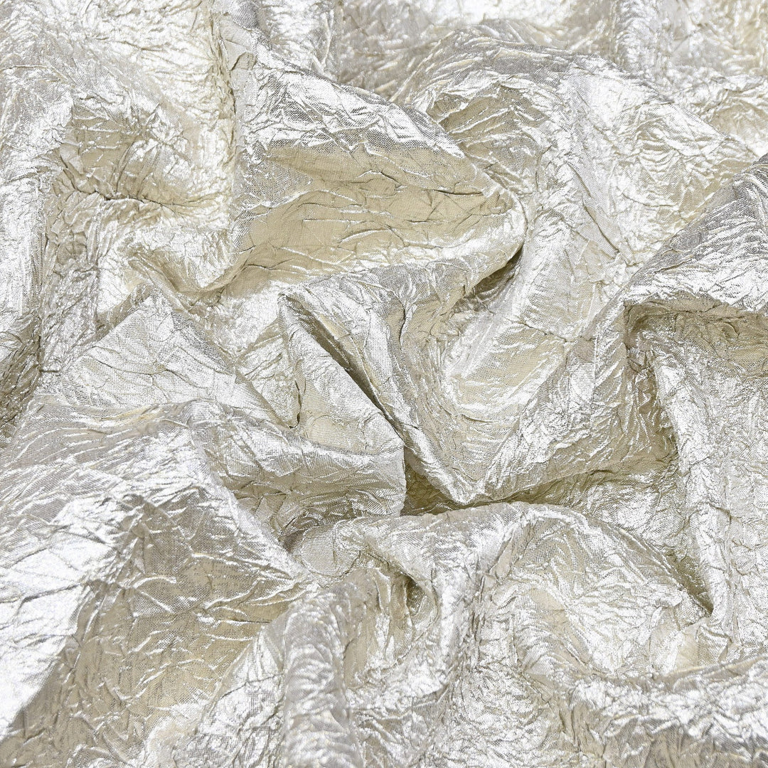 Plain Crush Shimmer Fabric | VCL111-02