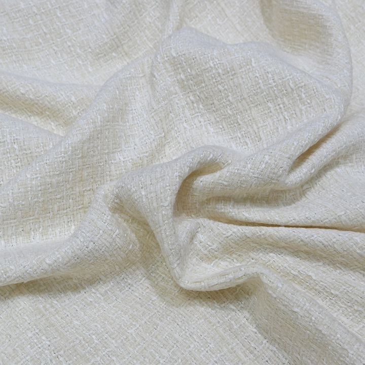 Premium Sequins Tweed Fabric – Soft Textured Designer Tweed Fabric-039R50-A5