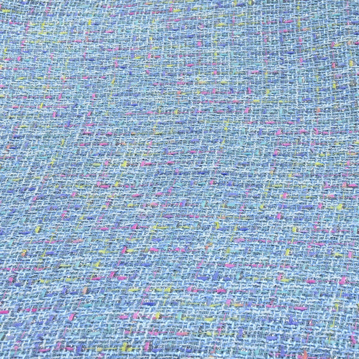 Premium Sequins Tweed Fabric – Soft Textured Designer Tweed Fabric-039R50-A6