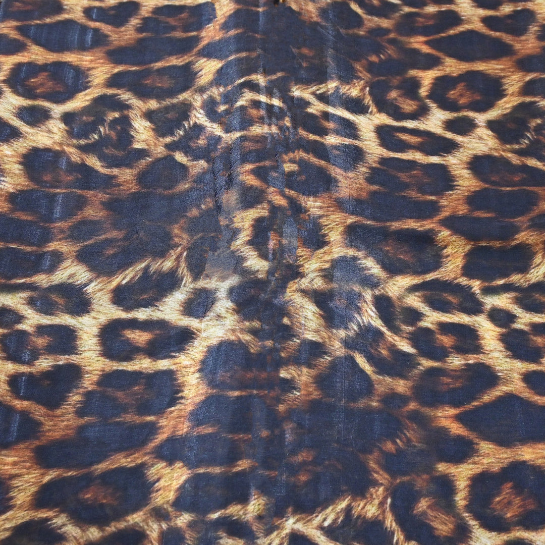 Premium Glass Organza Digital Print Fabric | Designer Printed Organza fabric-GLA200-6