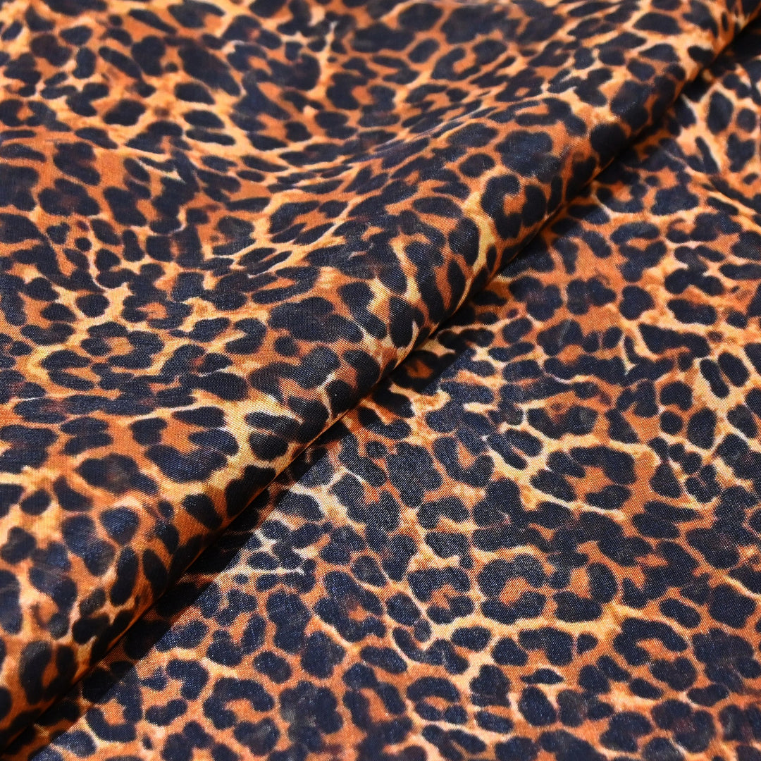 Premium Glass Organza Digital Print Fabric | Designer Printed Organza fabric-GLA200-5