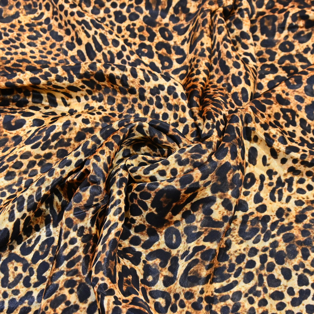Premium Glass Organza Digital Print Fabric | Designer Printed Organza fabric-GLA200-2