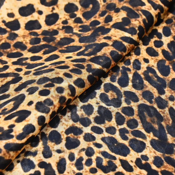 Premium Glass Organza Digital Print Fabric | Designer Printed Organza fabric-GLA200-2