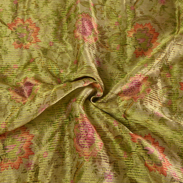 Crush Tissue Digital Print Fabric