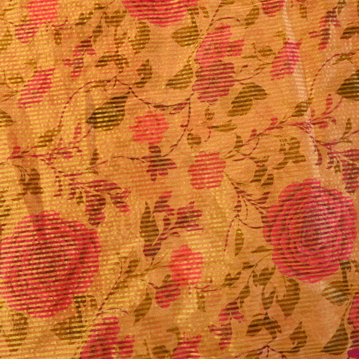 Crush Tissue Digital Print Fabric
