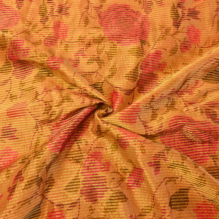 Crush Tissue Digital Print Fabric