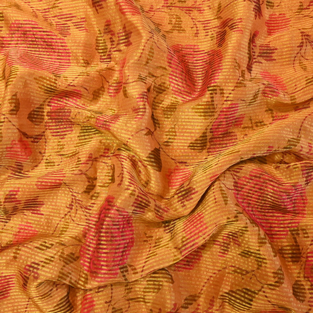 Crush Tissue Digital Print Fabric