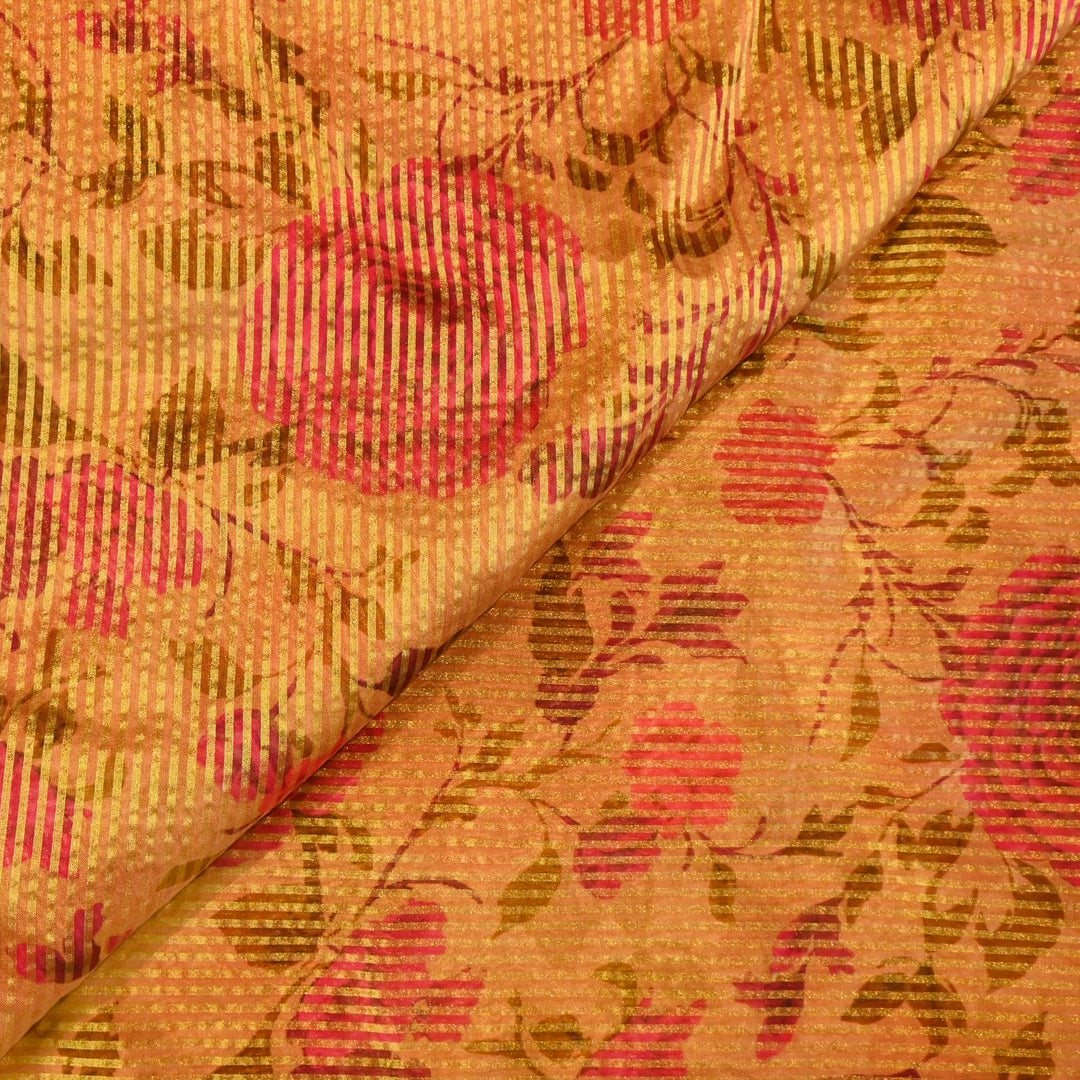Crush Tissue Digital Print Fabric