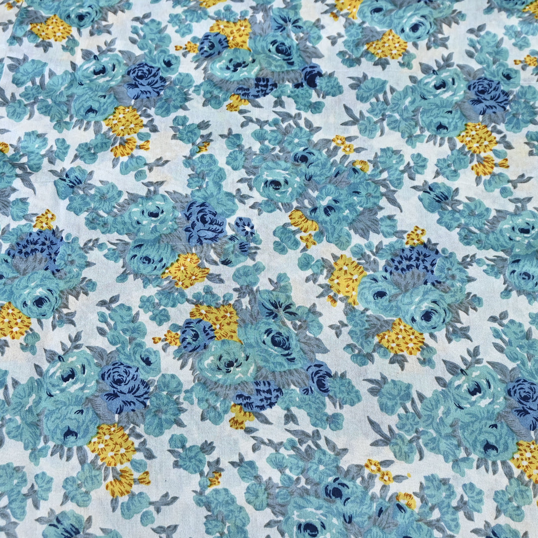 Silk Chanderi Digital Print Fabric 44" – Soft Lightweight Designer Fabric 001664-3