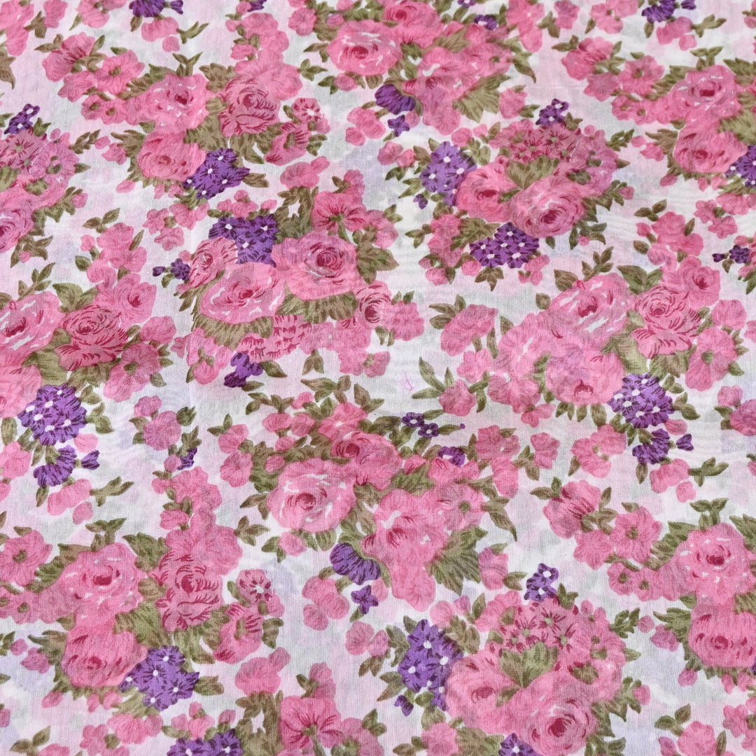 Silk Chanderi Digital Print Fabric 44" – Soft Lightweight Designer Fabric 001664-7